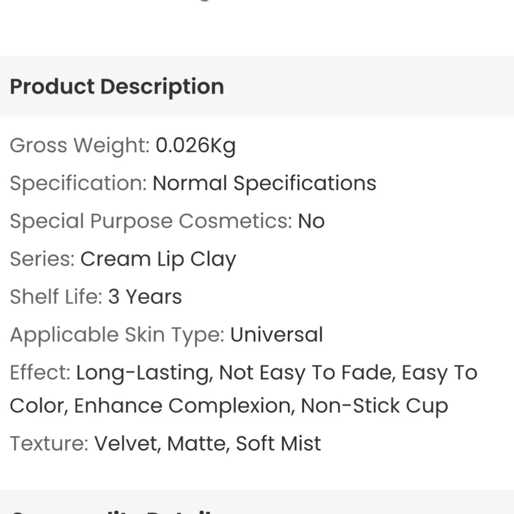 Matte Lip Glaze